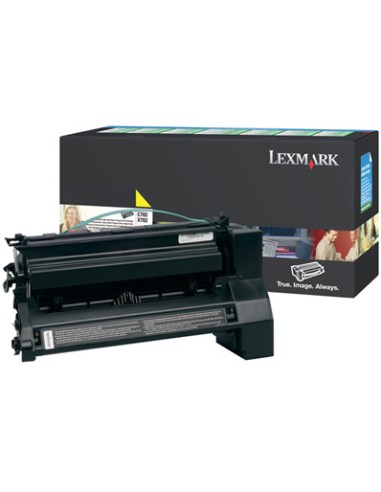 LEXMARK C-782/X-782 Cartucho de impresion Amarillo retornable (15.000 pag)