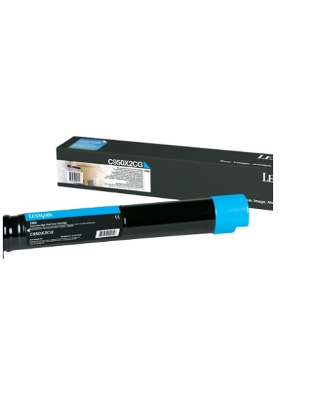 Lexmark C950 Cartucho de toner cian Extra Alto Rendimiento