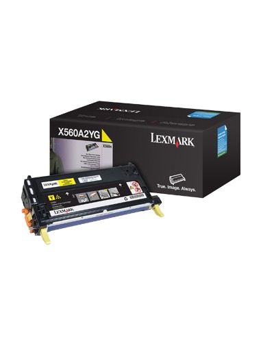 LEXMARK X560 Cartucho de impresion Amarillo