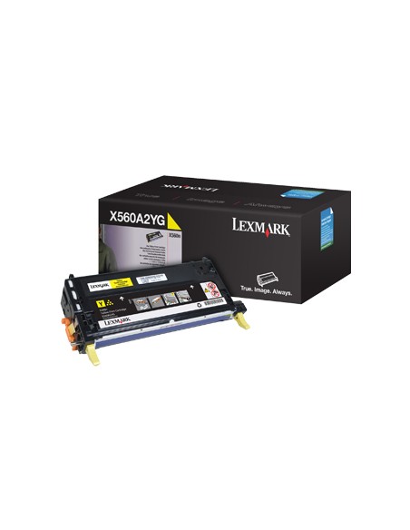 LEXMARK X560 Cartucho de impresion Amarillo
