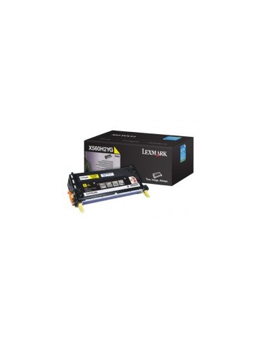 LEXMARK X560 Cartucho de impresion Amarillo Alto Rendimiento