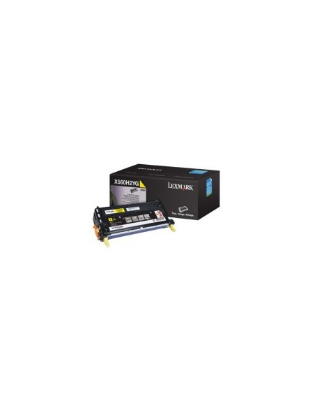 LEXMARK X560 Cartucho de impresion Amarillo Alto Rendimiento
