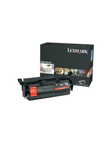 LEXMARK X-651/652/654/656/658 Toner alto rendimiento retornable CORPORATIVO