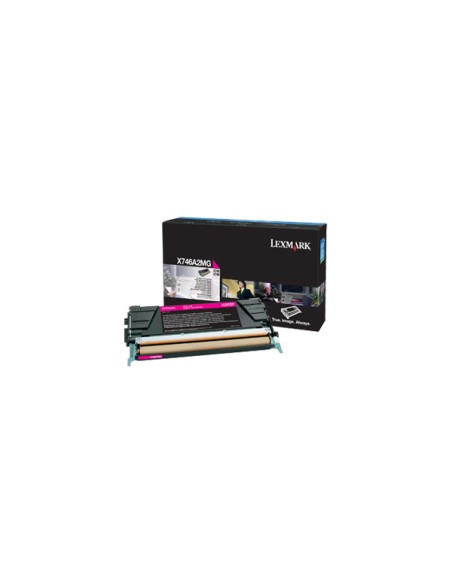 Lexmark X746, X748 Cartucho toner magenta