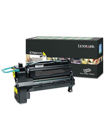 LEXMARK X792 Toner Amarillo Retornable