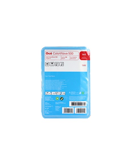 OCE Toner cyan 500 Gramo para OCE ColorWave 500