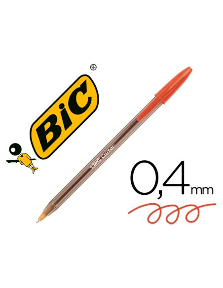 BOLIGRAFO BIC ROJO CRISTAL 8373619 (50)