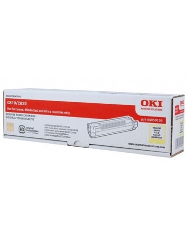 OKI C810/C830/ Toner Amarillo 8k