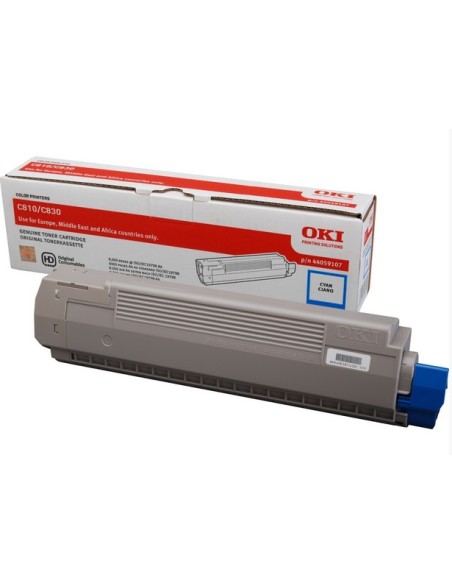 OKI C810/C830/ Toner Cian 8k