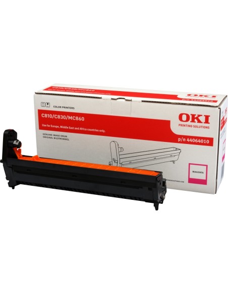 OKI C810 / C830 / MC860 / MC851/ MC851+ / C801 / C821 - 20.000 paginas Tambor Magenta