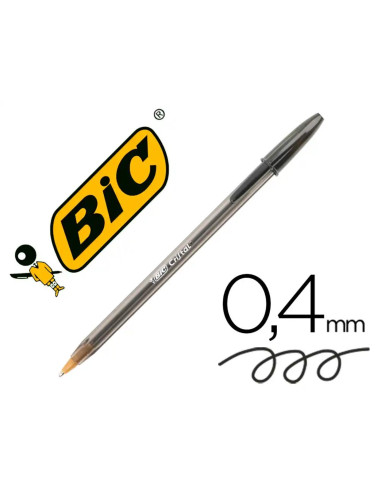 BOLIGRAFO BIC NEGRO CRISTAL 8373639 (50)