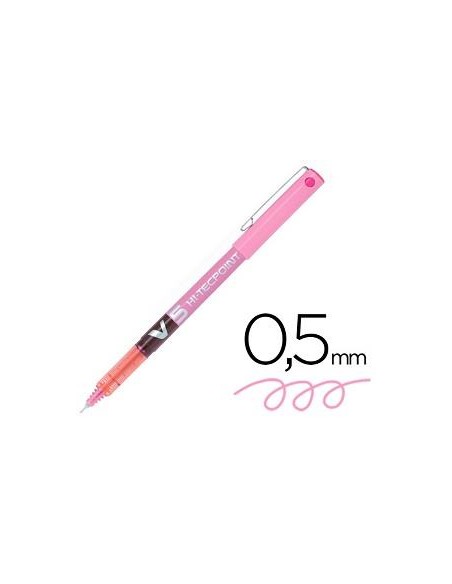 ROTULADOR PILOT V5 ROSA  NV5RS/ BX-V5 (12)