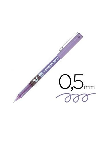 ROTULADOR PILOT V5 VIOLETA  NV5VI/ BX-V5 (12)