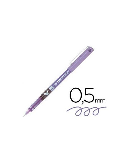 ROTULADOR PILOT V5 VIOLETA  NV5VI/ BX-V5 (12)