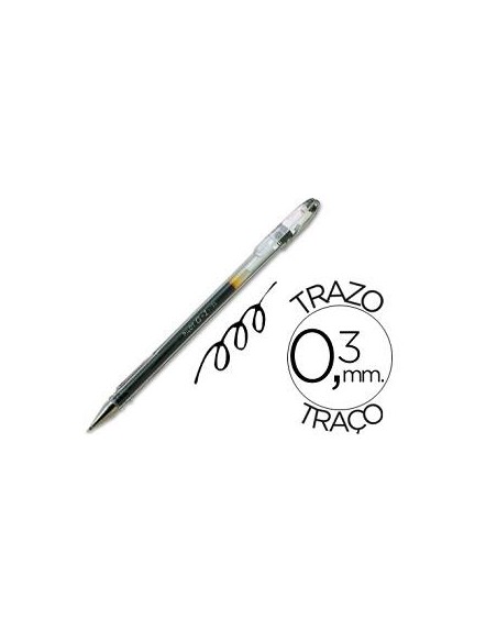 BOLIGRAFO PILOT G1 NEGRO  NG1N/ BL-G1-5T (12)