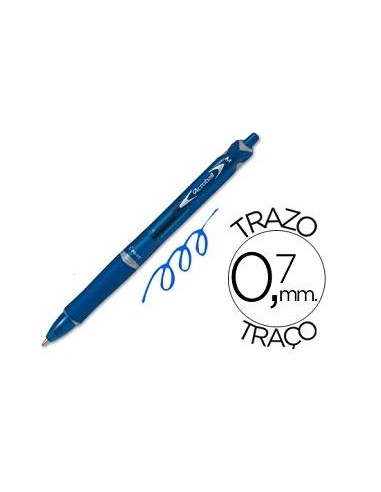 BOLIGRAFO PILOT ACROBALL AZUL MEDIO NABA /  BPAB-15M-BG (12)