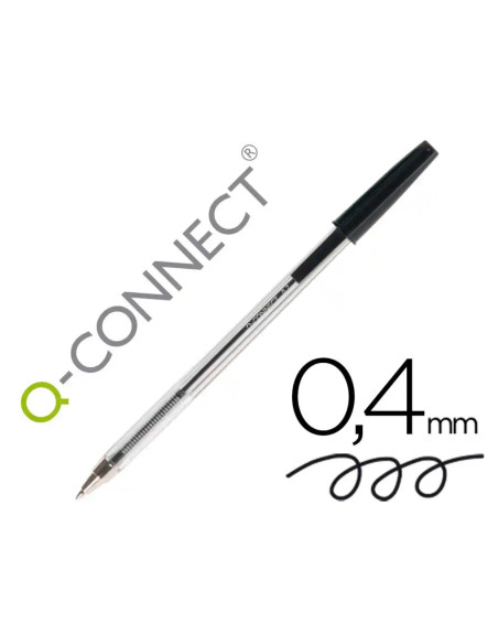 BOLIGRAFO ECONOMICO NEGRO CSUR 13442 / MOLIN BC188-50-9  (50)