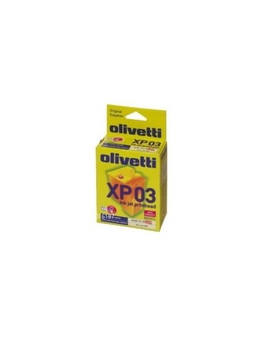 OLIVETTI Cartucho ART JET 10/ 12 /ART JET 300/JET LAB 600 Cartucho 4 Colores XP 03
