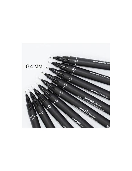 ROTULADOR CALIBRADO 0.4 UNIBALL  289165000 (12)
