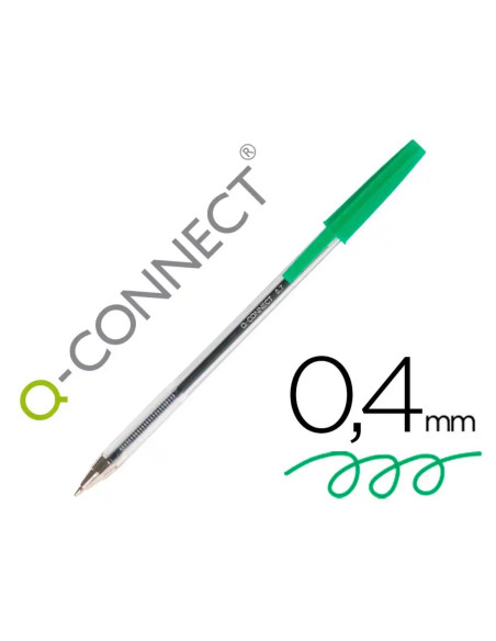 BOLIGRAFO ECONOMICO VERDE CSUR 34788 / BC188-50-5 (50)