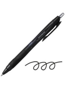 BOLIGRAFO JETSTREAM SPORT  NEGRO SXN-157E UNIBALL 315085000 (12)