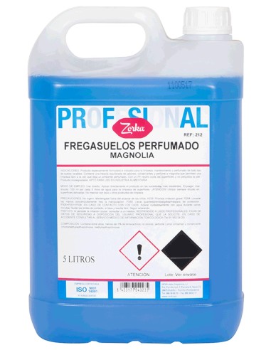 FREGASUELOS BIOALCOHOL PERFUMADO MAGNOILA ZORKA 5 LITROS 222.04