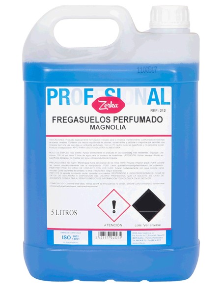 FREGASUELOS BIOALCOHOL PERFUMADO MAGNOILA ZORKA 5 LITROS 222.04