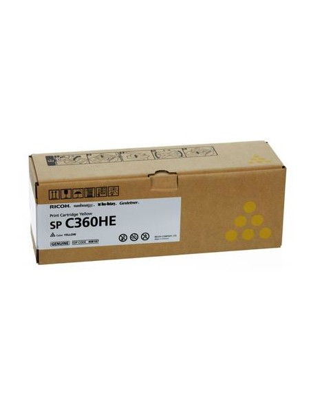 RICOH Print Cartridge Yellow SP C360HE