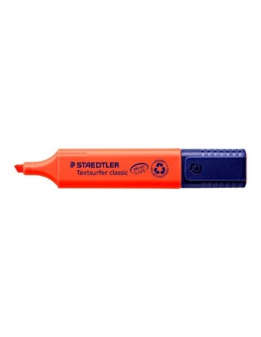 ROTULADOR FLUORESCENTE STAEDTLER TEXTSURFER CLASSIC ROJO 364/2 (10)