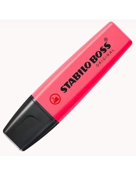 ROTULADOR FLUORESCENTE STABILO BOSS ROSA 70/56 (10)