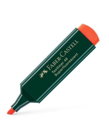 ROTULADOR FLUOR FABER NARANJA 154815 (10)