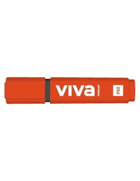 ROTULADOR TEXTMARKER FLUORESCENTE FLASH NARANJA  VIVA MOLIN  240-10-4