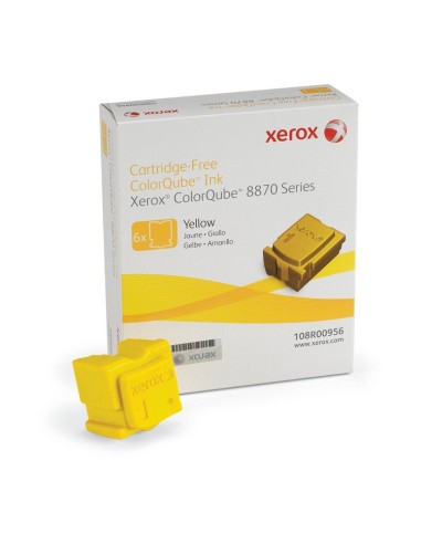 XEROX ColorQUBE 8870 Cartucho tinta solida Amarillo 6 barras