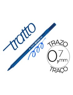 ROTULADOR TRATTO OFFICE AZUL FINA FILA 730501 (12)