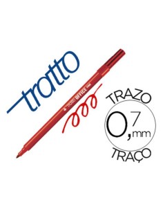 ROTULADOR TRATTO OFFICE ROJO FINA FILA 730502 (12)