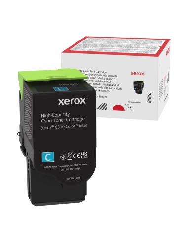 XEROX Toner C310 Cian  Alta Capacidad (5500 paginas)
