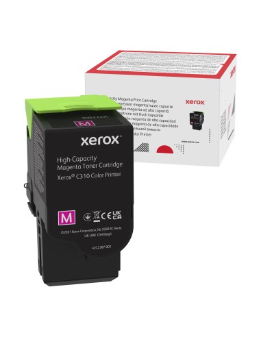 XEROX Toner C310 Magenta  Alta Capacidad (5500 paginas)