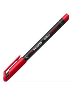 ROTULADOR OHPEN STABILO SUPERFINA ROJO 841/40 (10)