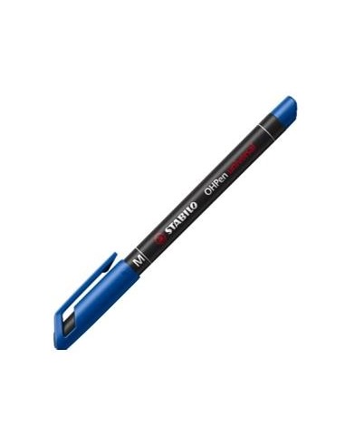 ROTULADOR OHPEN STABILO MEDIA AZUL 843/41 (10)