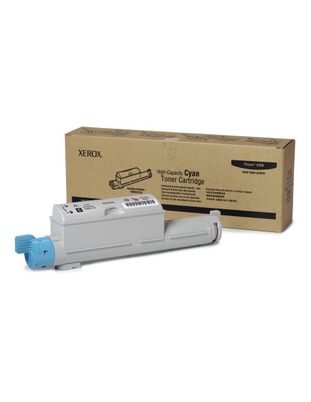 XEROX Toner TEKTRONIX Phaser 6360 Cian Alta Capacidad