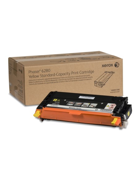 XEROX TEKTRONIX Phaser 6280 Toner Amarillo 2.2k