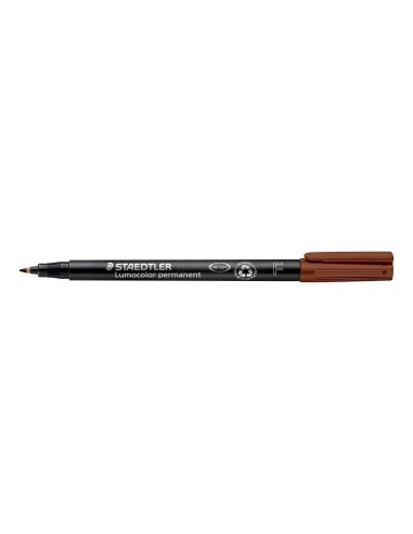 ROTULADOR STAEDTLER LUMOCOLOR FINA 318-7 MARRON  (10)
