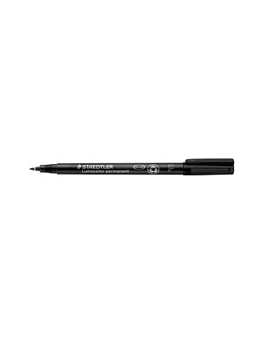 ROTULADOR STAEDTLER LUMOCOLOR FINA 318-9 NEGRO  (10)