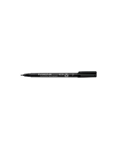 ROTULADOR STAEDTLER LUMOCOLOR FINA 318-9 NEGRO  (10)