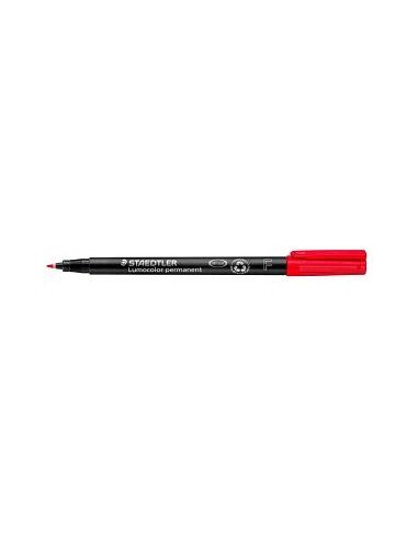 ROTULADOR STAEDTLER LUMOCOLOR FINA 318-2 ROJO  (10)