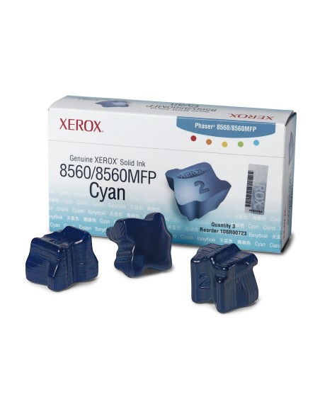 XEROX Toner TEKTRONIX Phaser 85603 barras Cartucho tinta solida Cian