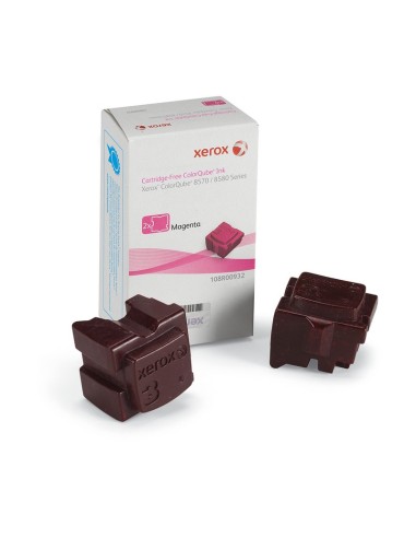 XEROX TEKTRONIX QUBE8570 Cartucho Cartucho tinta solida Magenta(Pack 2)