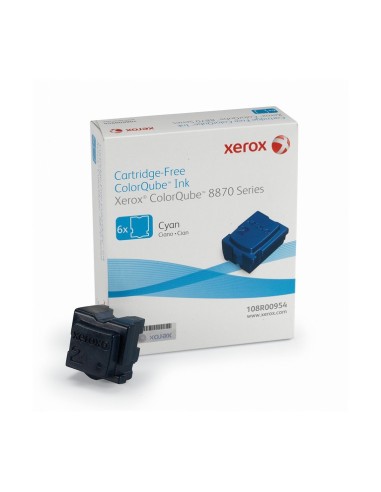 XEROX Toner TEKTRONIX ColorQUBE 88706 barras Cartucho tinta solida Cian