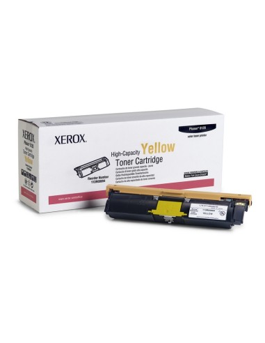 XEROX TEKTRONIX Phaser 6120 Toner Amarillo  Alta Capacidad (4.500 pag.)