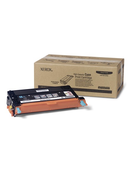 XEROX TEKTRONIX Phaser 6180 Toner Cian Alta Capacidad (6.000 pag.)